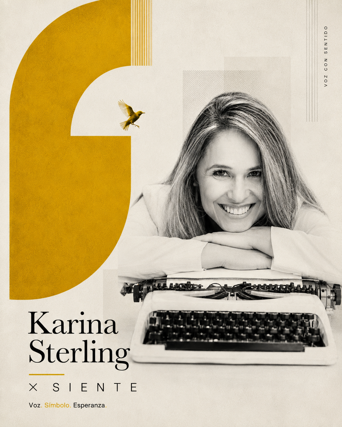 Karina Sterling — periodista, escritora e investigadora narrativa, creadora de S.I.E.N.T.E.